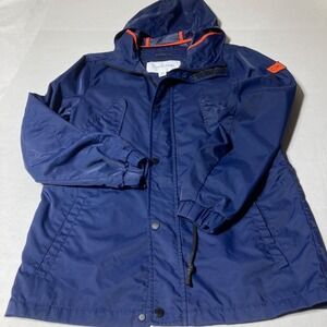 Calvin Klein Windbreaker Jacket Full Zip‎ Hooded Women's Size Small